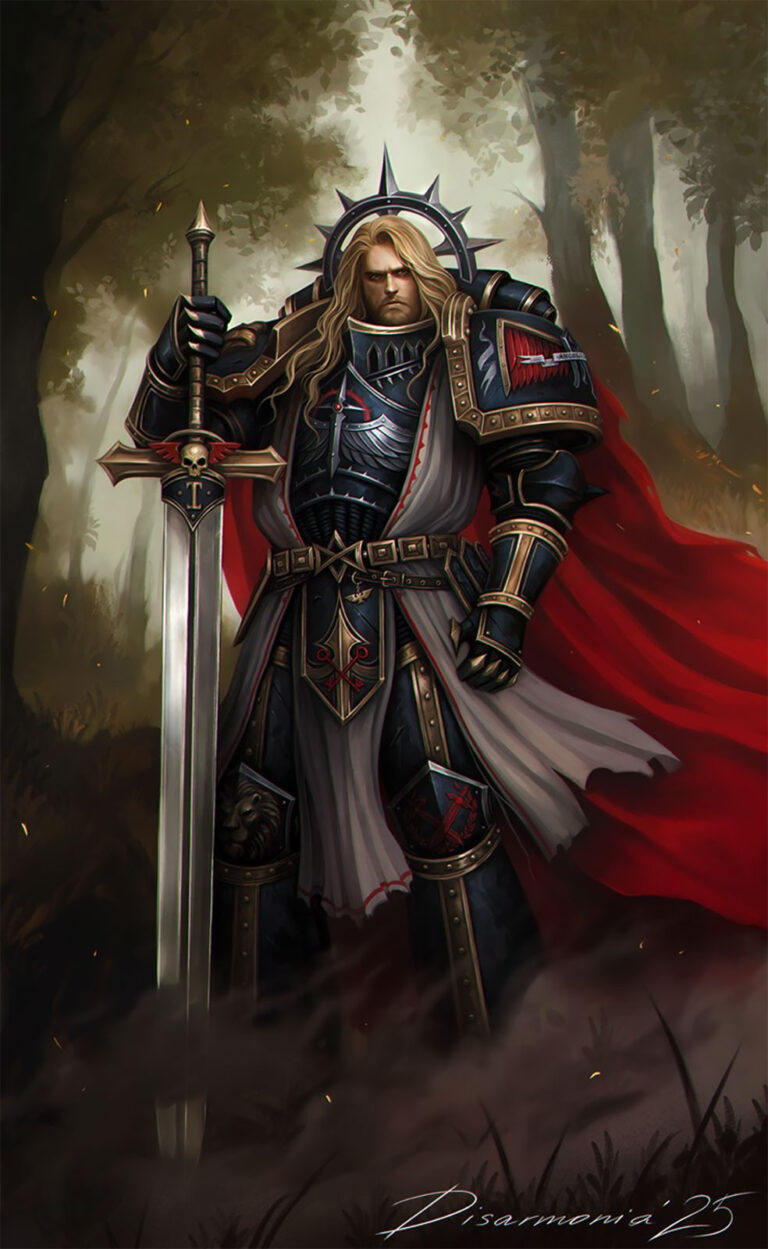 Lion El’Jonson by Veronica Anrathi 