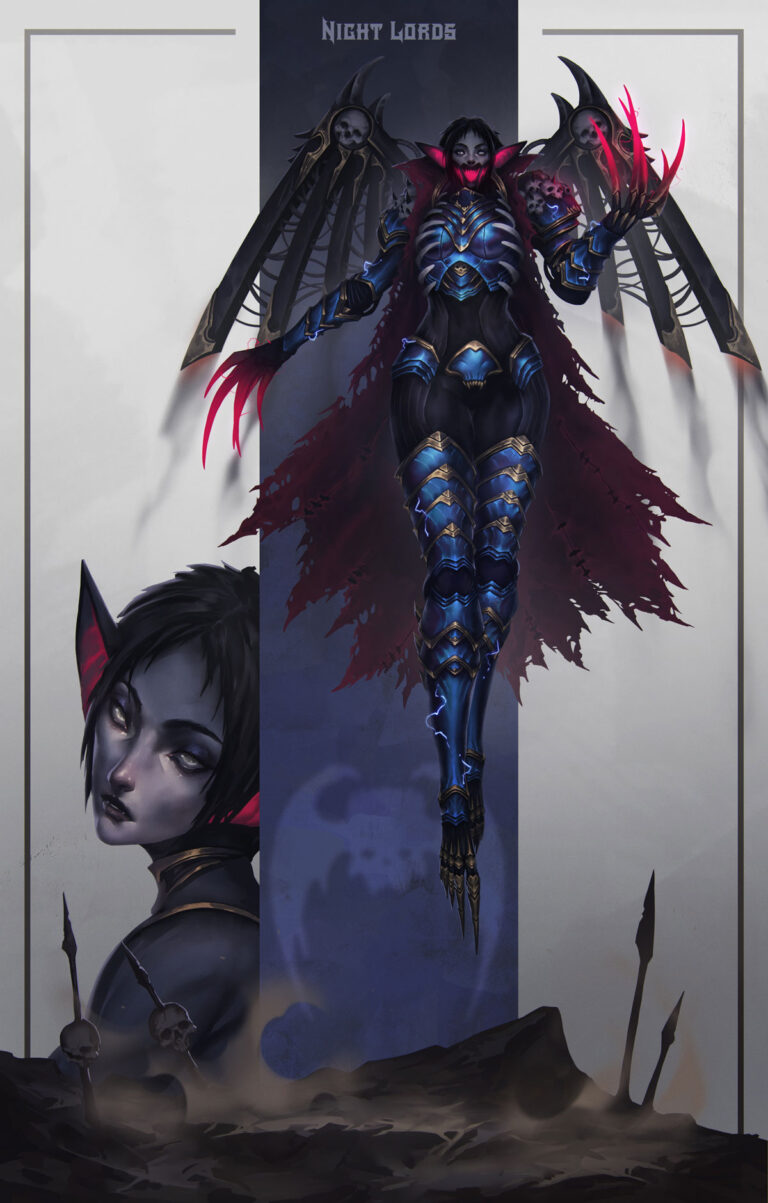 Night Lords Fallen Sister by Andrei Kiselev 