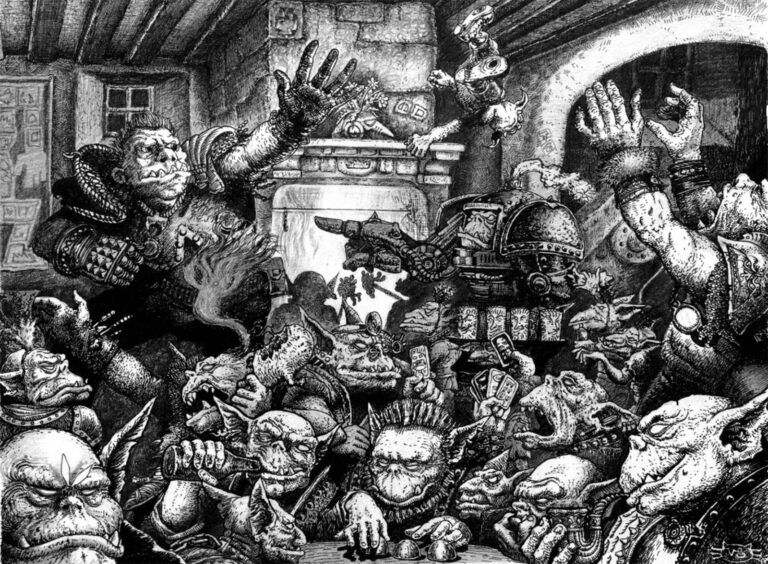 Orks by Tony Hough 