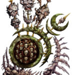 Slaanesh Banner by Kev Crossley
