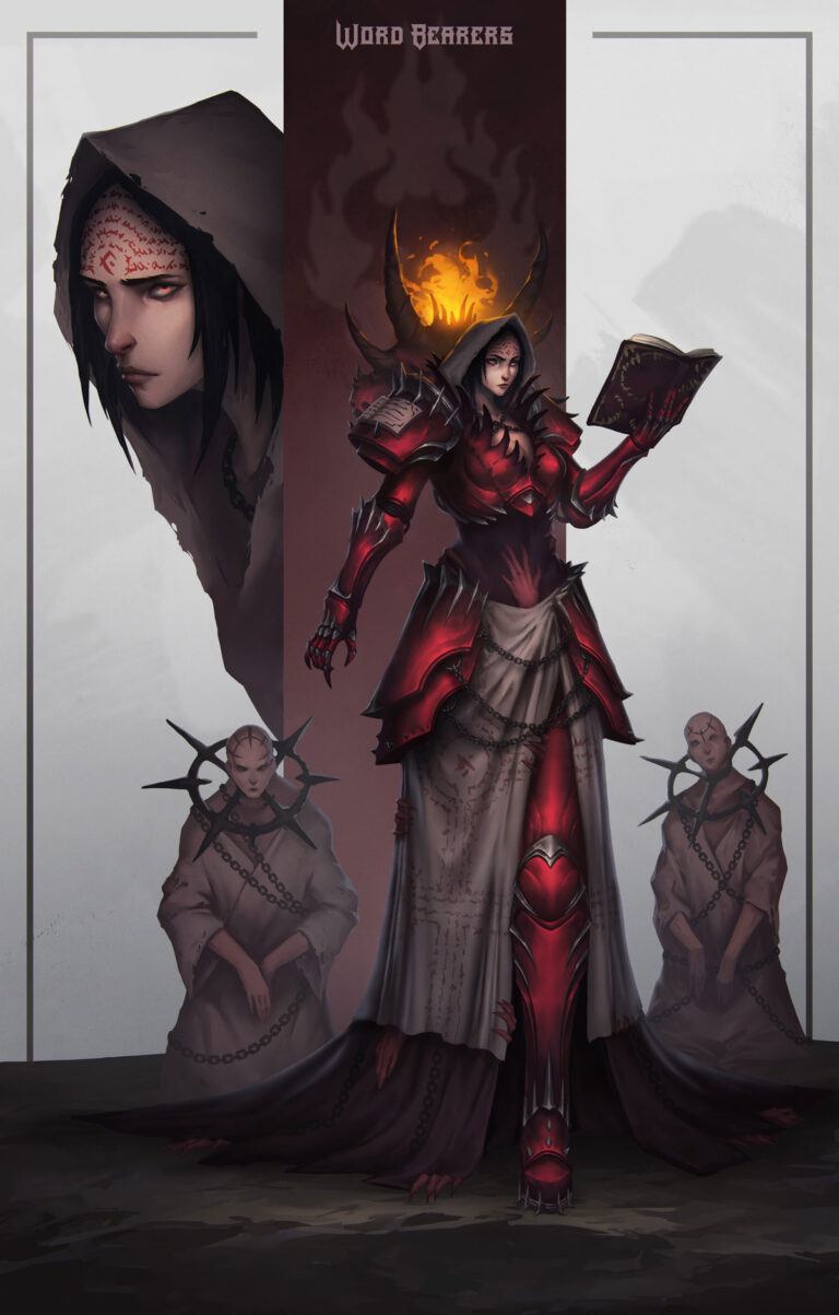 Word Bearers Fallen Sister by Andrei Kiselev Word Bearers Fallen Sister by Andrei Kiselev