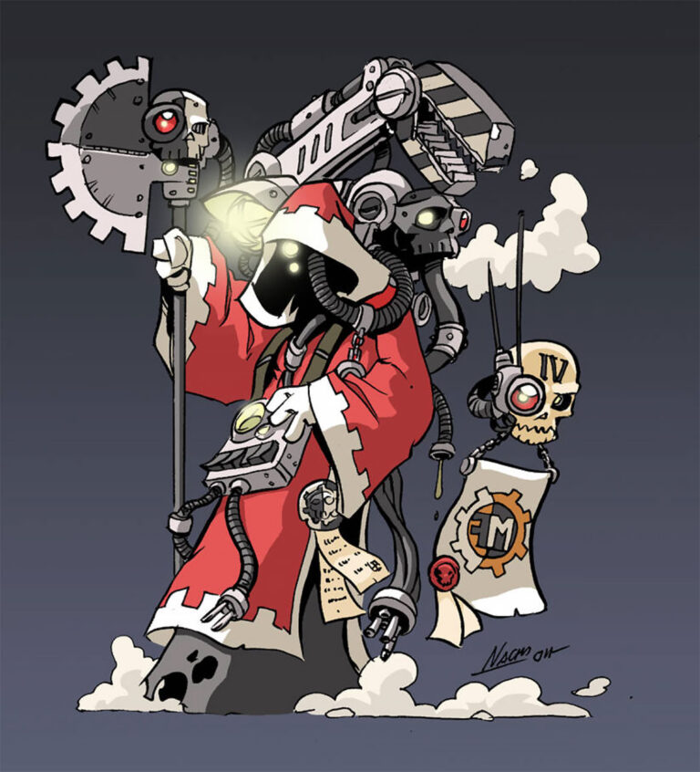 Adeptus Mechanicus by Nacho Fernandez 