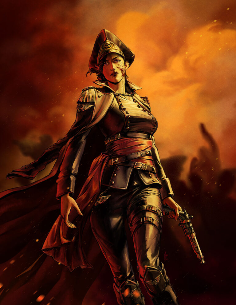 Commissar Kassard Oranox by Anne-Lise Loubiere 