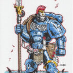 Emperor’s Spears by Garry Wharton (gwhartonart)