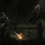 Guiliman vs Fulgrim by Gwalchmai Joshua Doran (GJ Doran | geejdesign | GJDoran | Turtleboyle)