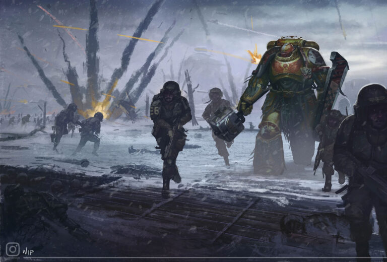 Imperial Fist by Gwalchmai Joshua Doran 