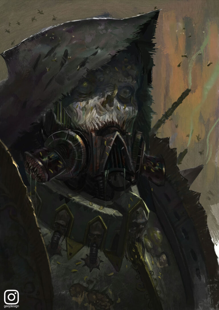 Mortarion by Gwalchmai Joshua Doran 