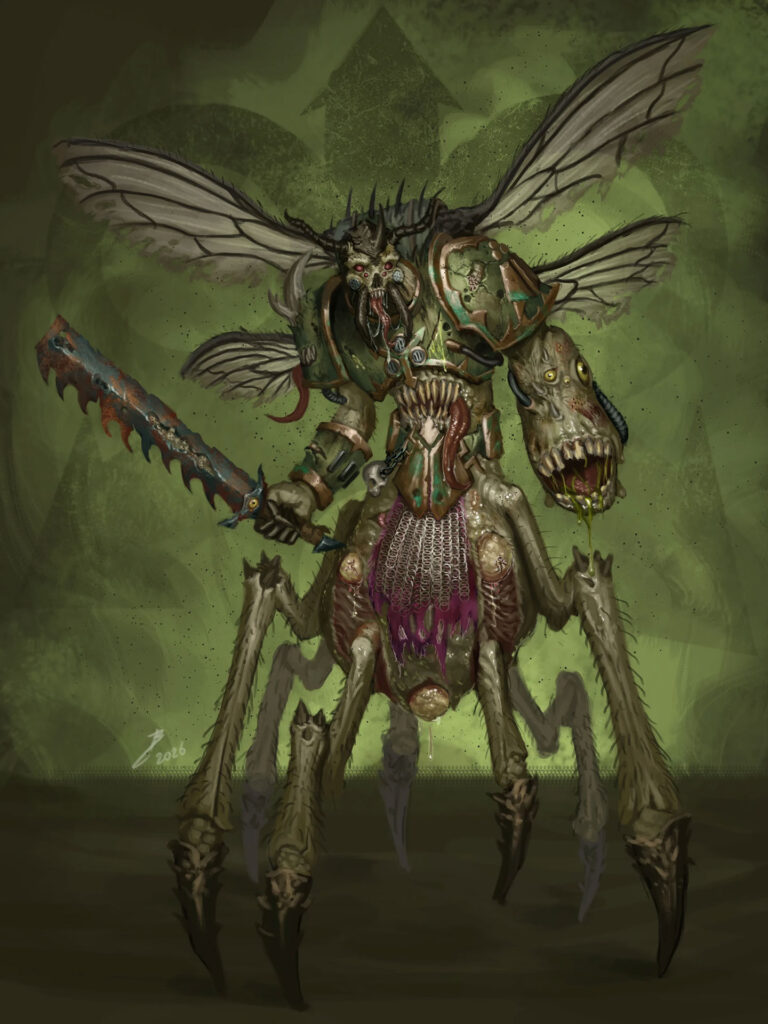 Nurgle Prince by Brandon Chen 