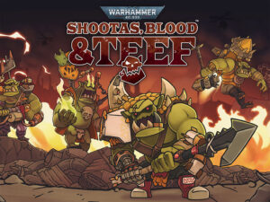 Warhammer 40K Shootas Blood Teef (Game) Artwork