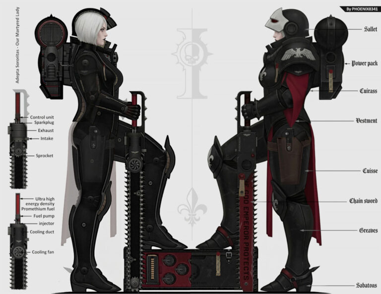 Sister of Battle by Phoenix Eighty Three 