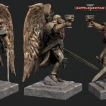 Statue of Sanguinius by Josiah Ward