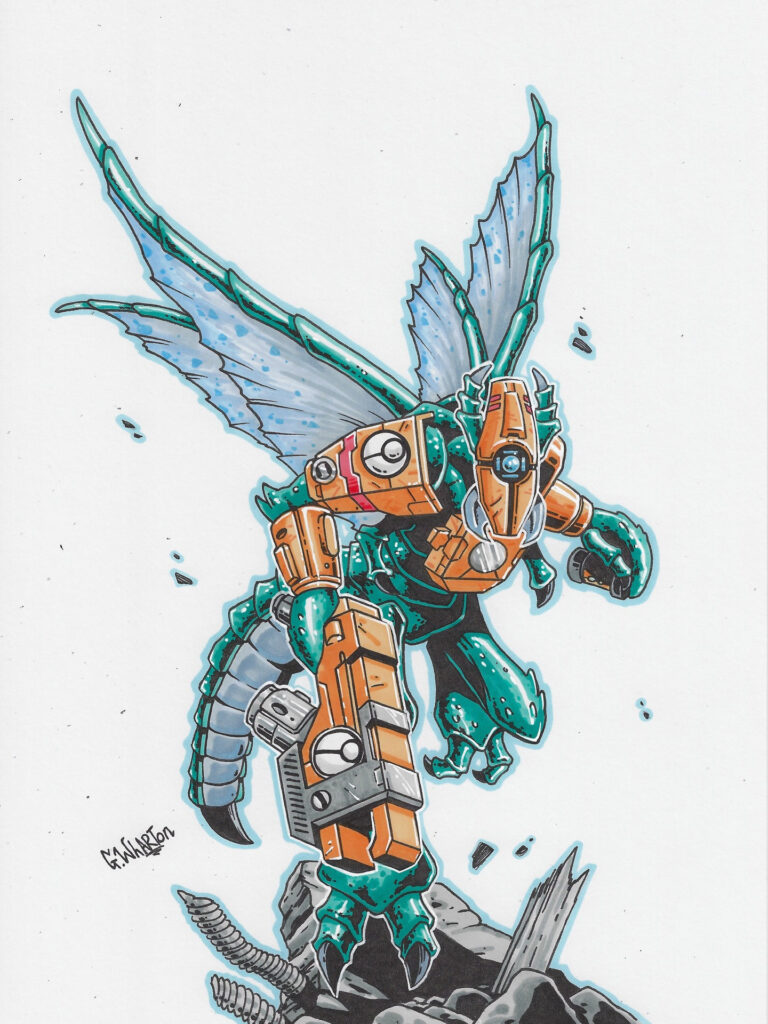 Vespid Stingwings by Garry Wharton 