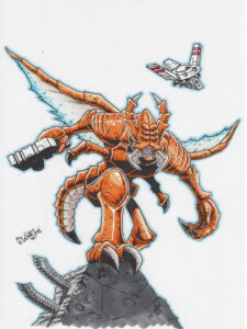 Vespid Stingwings by Garry Wharton