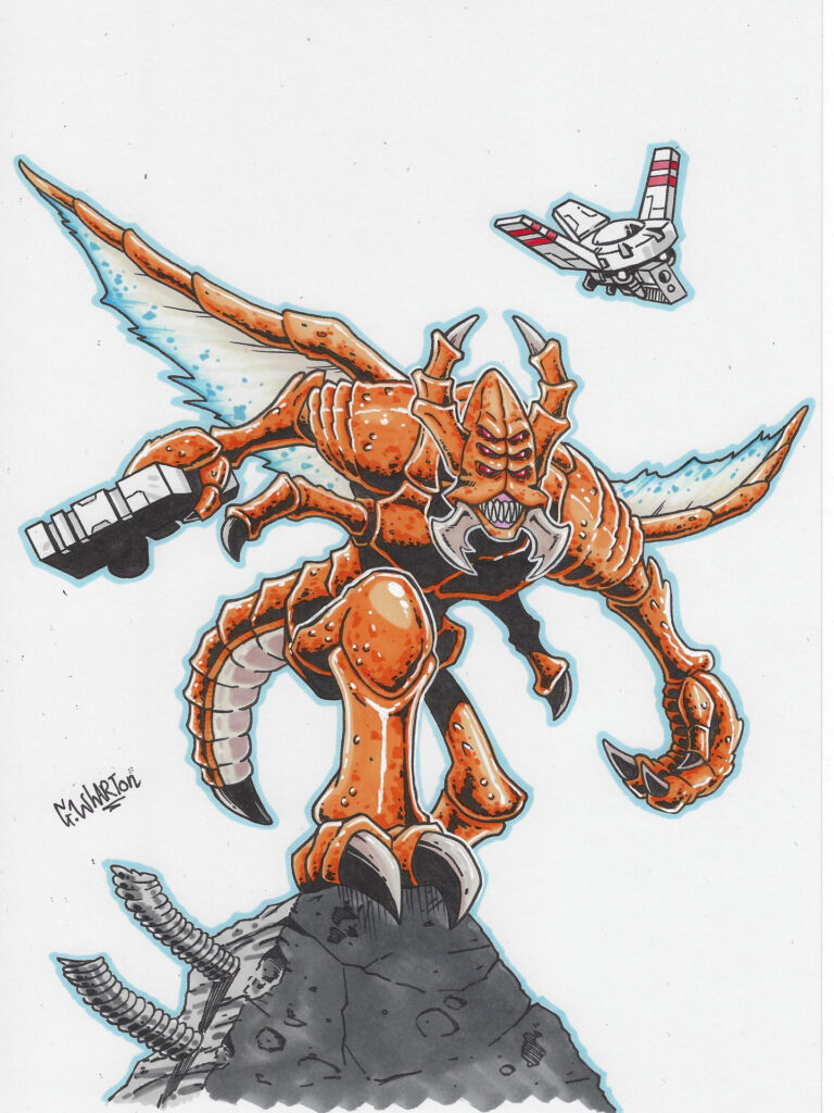 Vespid Stingwings by Garry Wharton 