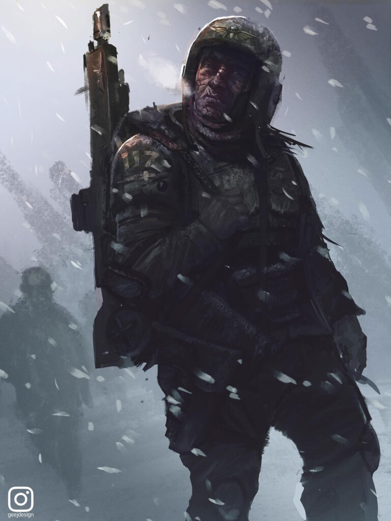 Winter Assault by Gwalchmai Joshua Doran 