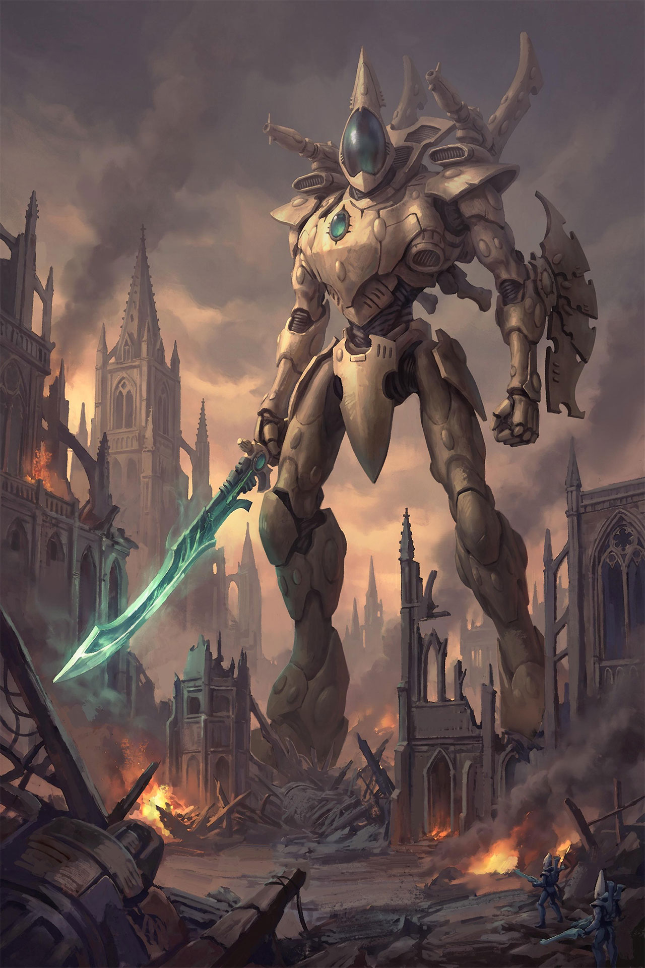Wraithknight by Luke Serrano Wraithknight by Luke Serrano