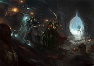 Ambush at the Webway Nexus by IamFactor
