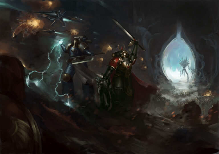 Ambush at the Webway Nexus by IamFactor 