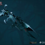 Dark Eldar Cruiser by François Gand