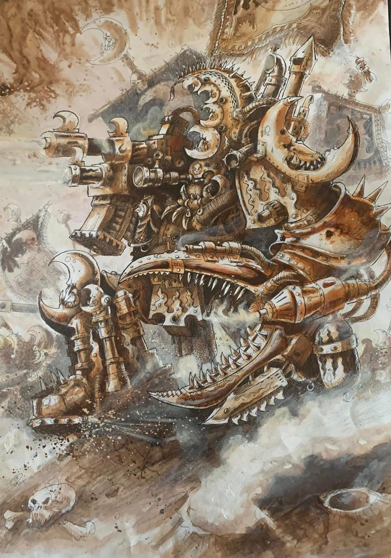 Nazdreg Ug Urdgrub by John Blanche Nazdreg Ug Urdgrub by John Blanche