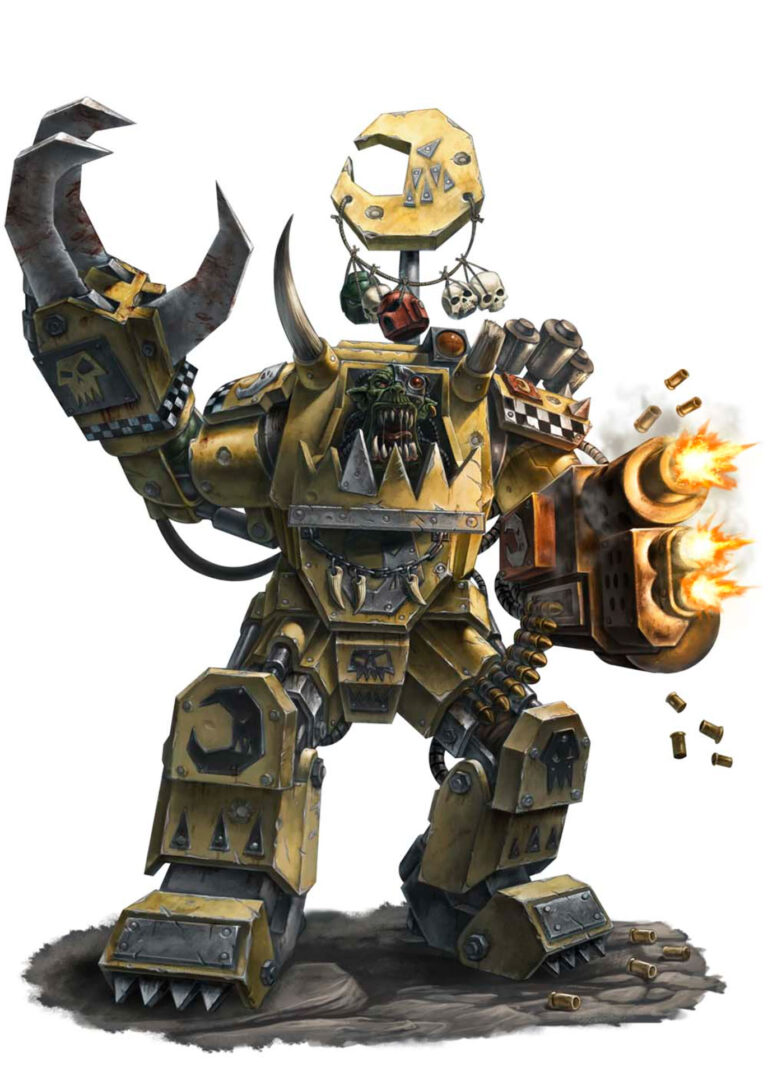 Ork Warlord by Alberto Bontempi 