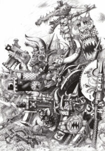 Orks by John Blanche
