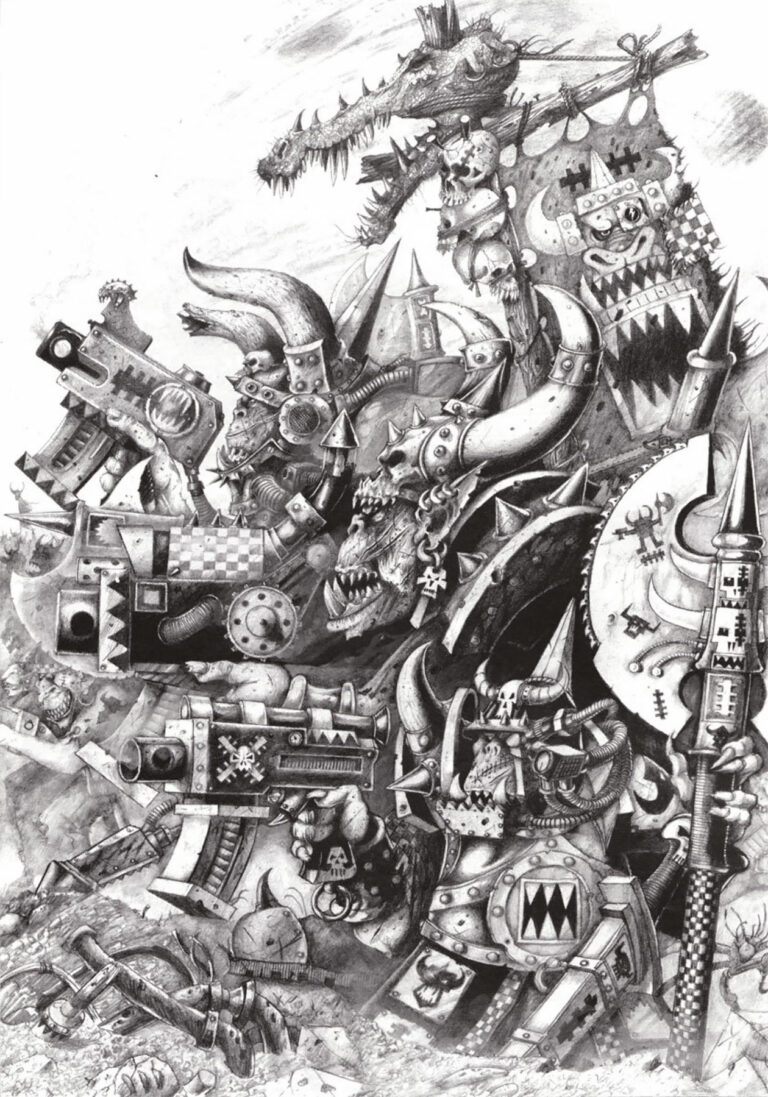 Orks by John Blanche