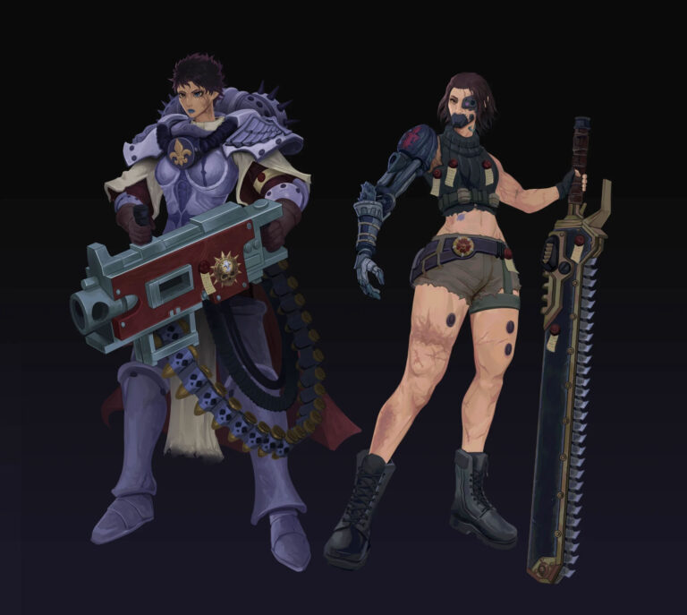 Sisters of Battle by Wallace Mave 