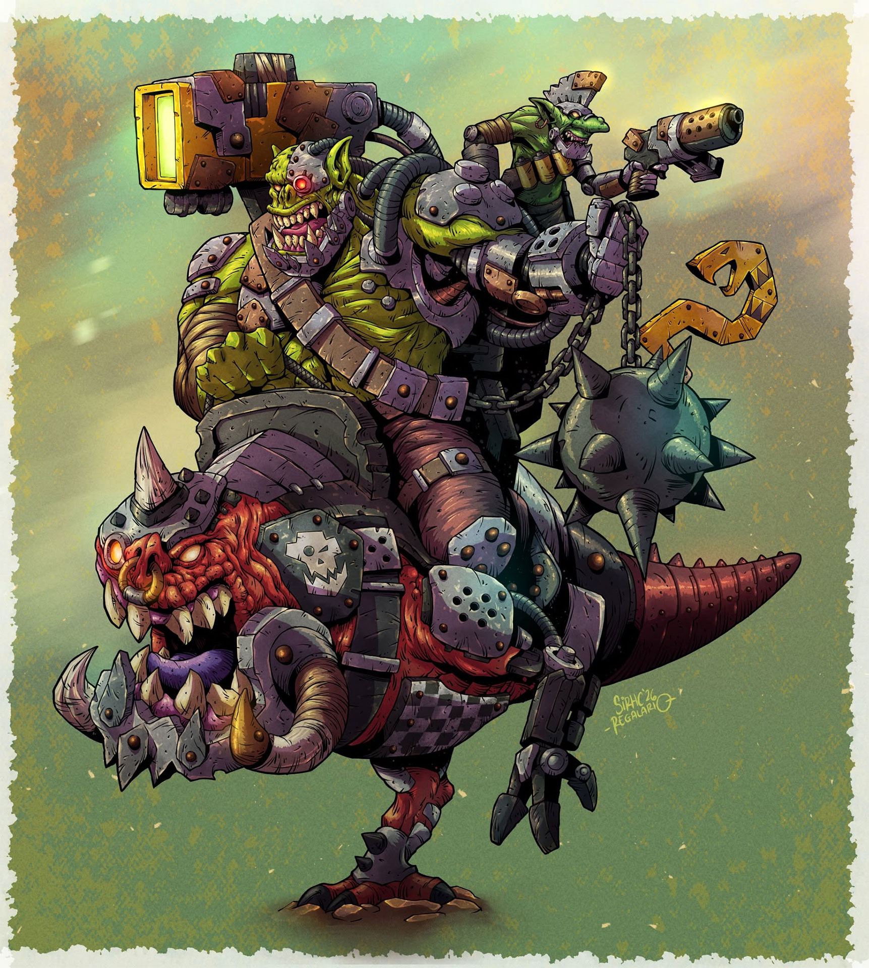 Squighog Boyz by Christopher Regalario Squighog Boyz by Christopher Regalario