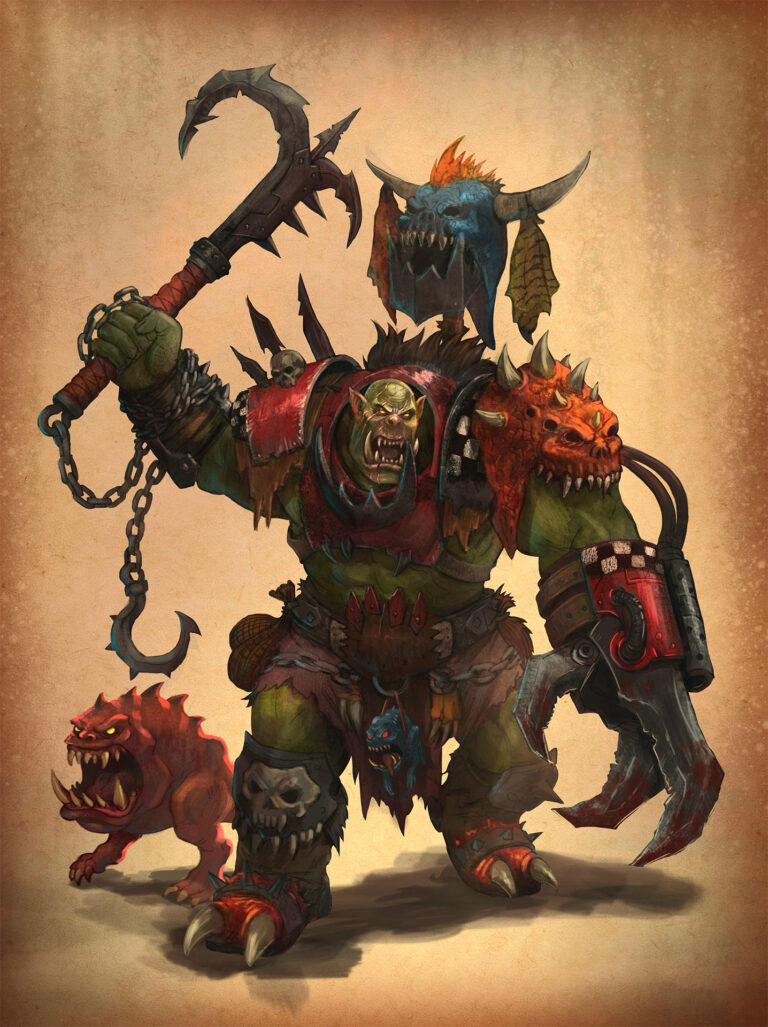 Zograg the Squigmaster by Karim Babich 