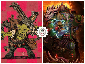 Warhammer 40K Cel-Shaded Artwork