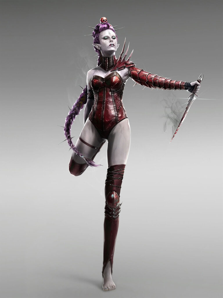 Dark Eldar by Charles Lin 