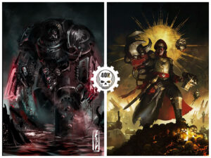 Warhammer 40K Digital Painting Artwork