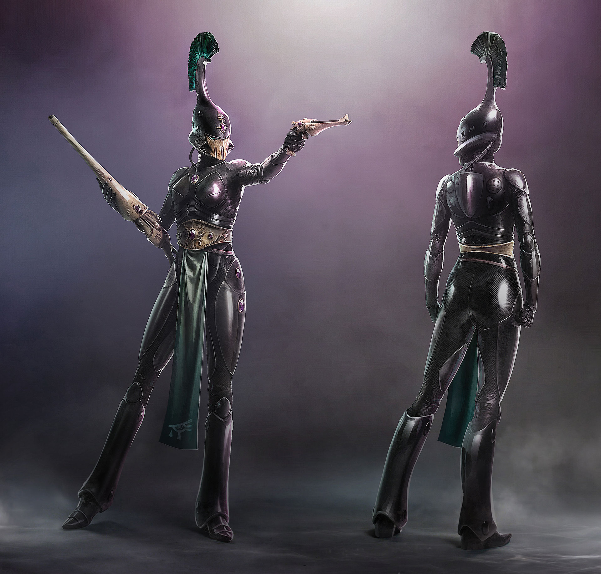Eldar Guardian Defender by Charles Lin Eldar Guardian Defender by Charles Lin