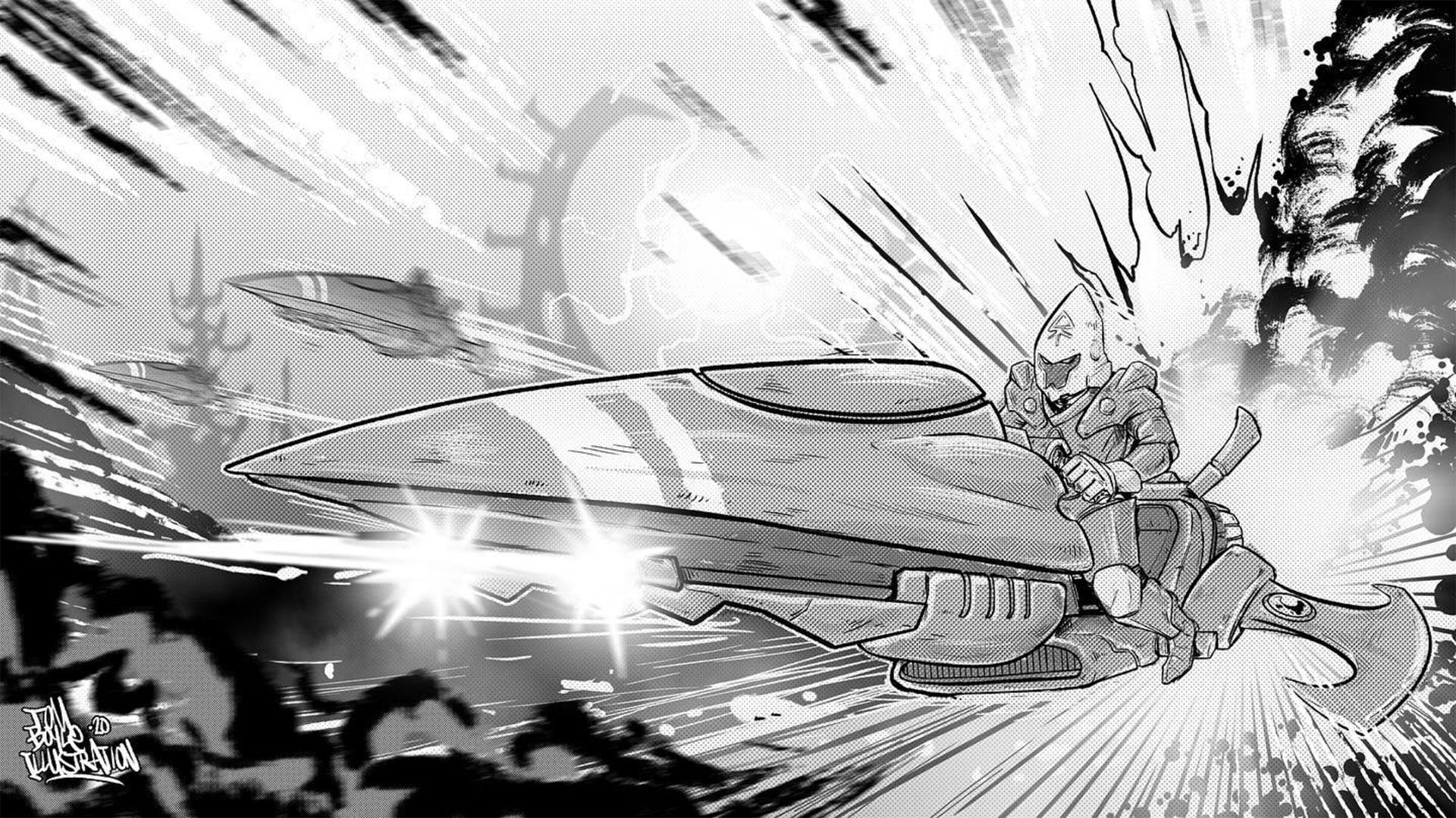 Eldar Jet Bike by Tom Boyle Eldar Jet Bike by Tom Boyle