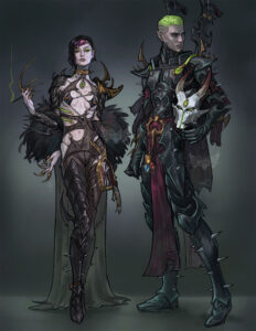 Envi and Klaivex by Lily Grasso 
