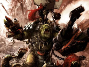 Warhammer 40K Grukk Face-Rippa Artwork