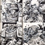 Recent 40k sketches by Tom Boyle (pandafunkteam)