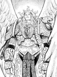 Sanguinius by Francesca Biscotti 