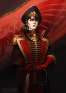 Commissar Alexanadria von Egisheim by klyukvav
