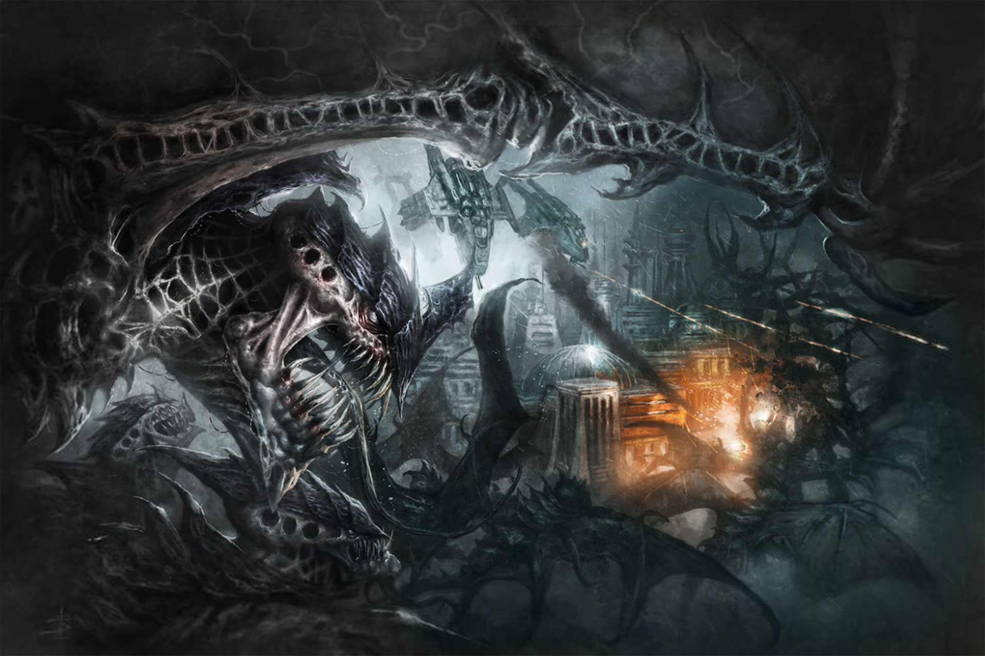 Gargoyles Attack by Helge C. Balzer Gargoyles Attack by Helge C. Balzer