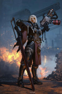 Sister of Battle by Rigo Vega