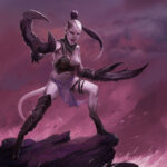 Slaanesh Deamon by Stephen Mabee (smabeeart)