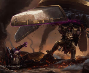 Word Bearers had fallen by Salvador Trakal