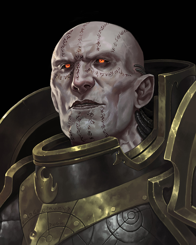 Artwork Combat: Lorgar