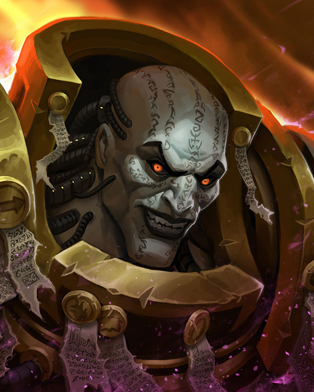 Artwork Combat: Lorgar