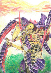 Hive Tyrant by HreidmaArt