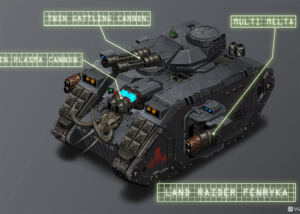 Land Raider by J.A Jewel Ng