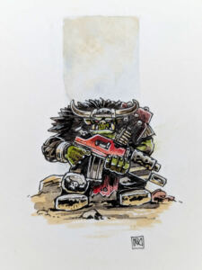 Orky Ork!! by Rich Mason