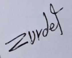 Oscar Zurdet  Signature